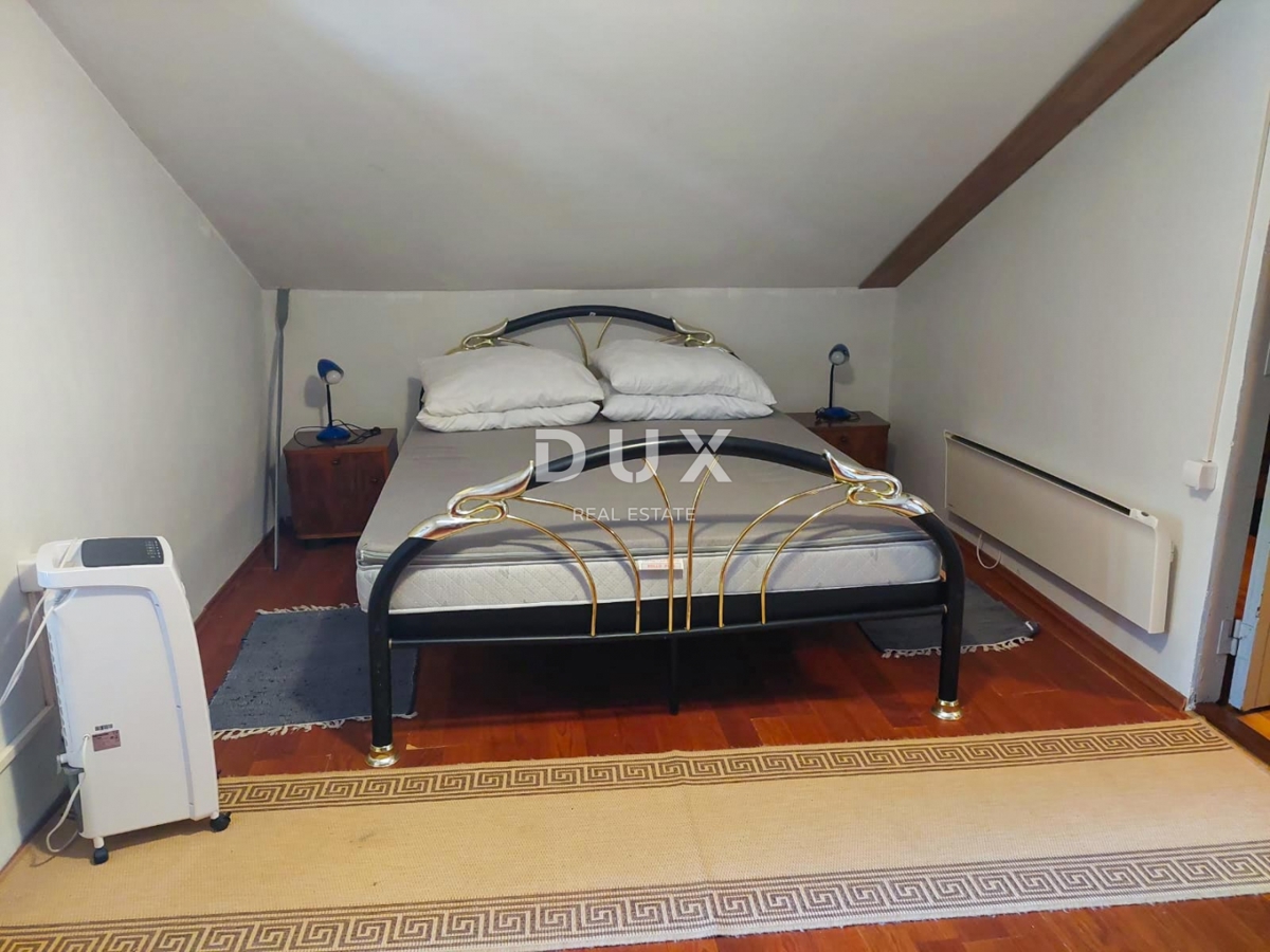 RIJEKA, CENTER - Dupleks stanovanje 104 m2, z dvoriščem in parkiriščem