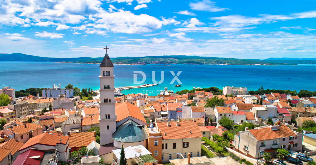 CRIKVENICA - Gradbeno zemljišče 623 m2 s pogledom na morje!