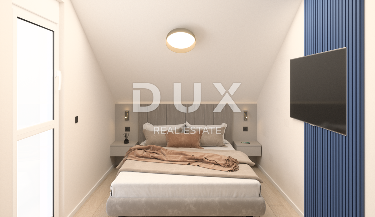 OTOK PAG, ŠIMUNI - moderni apartmaji v vrhunski novogradnji, pogled na morje