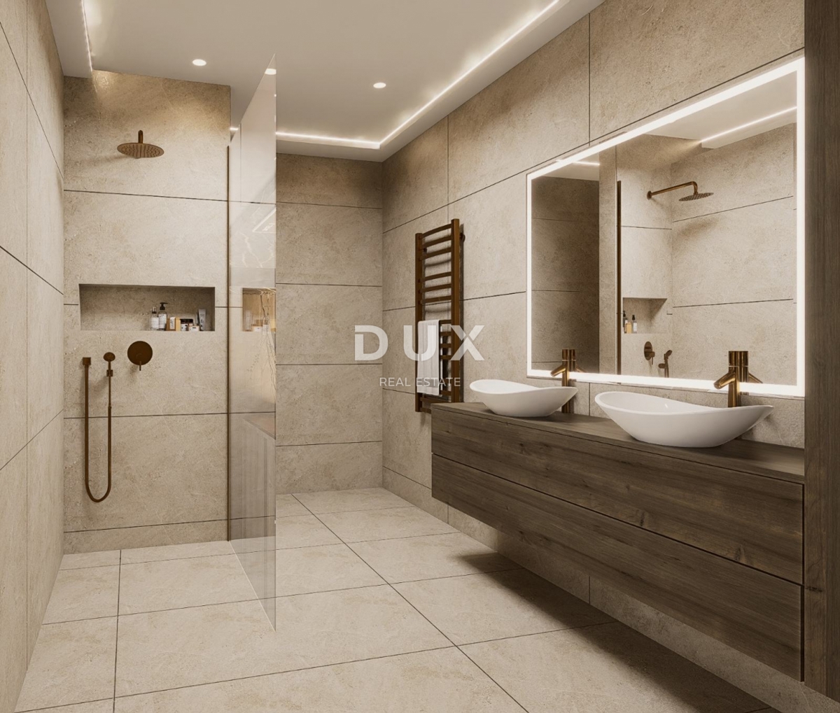 KASTAV, SPINČIĆI - GRADBENO ZEMLJIŠČE ZA DVA HOTELA Z POGLEDOM NA MORJE