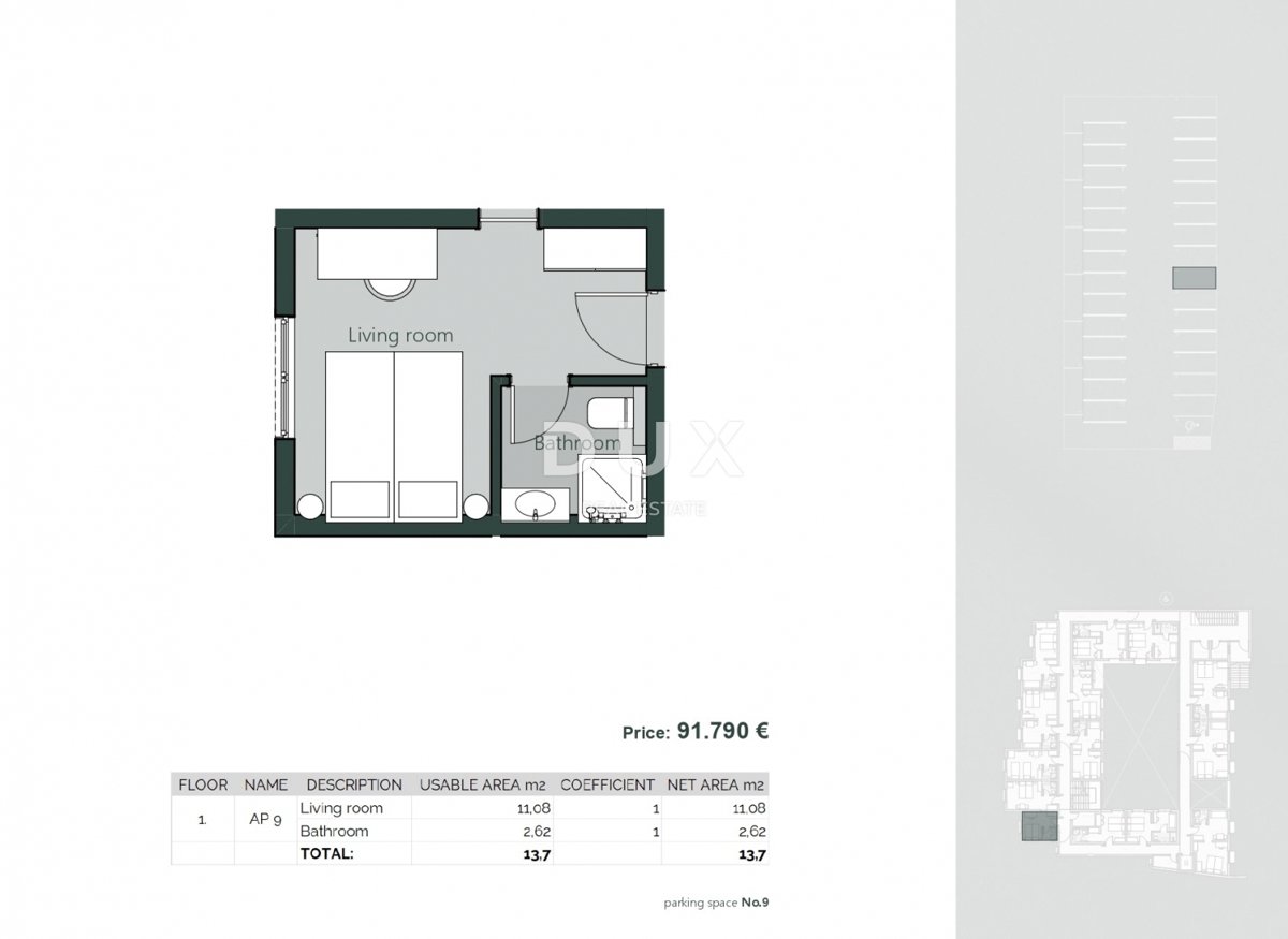 CRIKVENICA - Luksuzni apartmaji v prestižnem hotelskem kompleksu