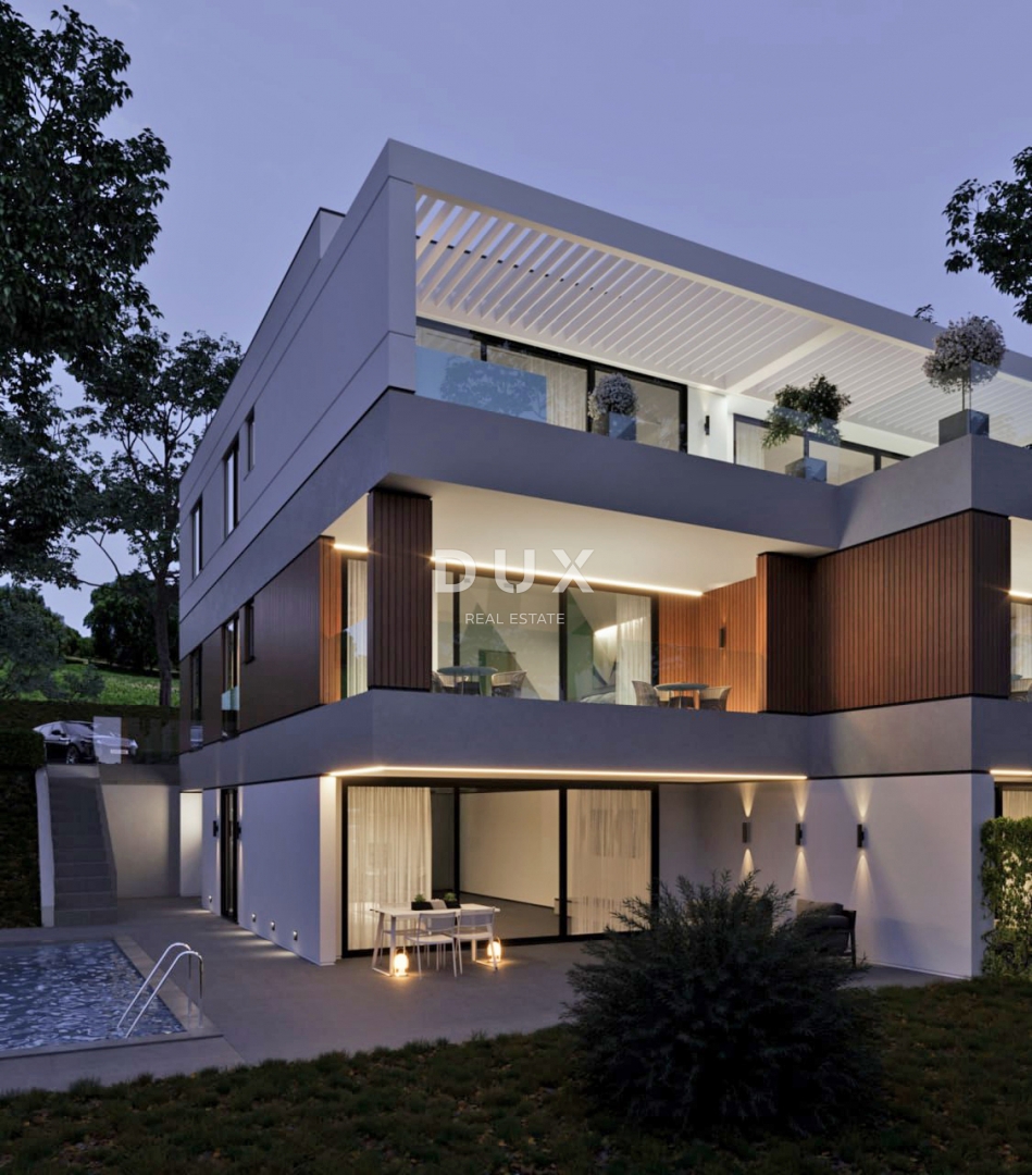 OPATIJA, LOVRAN – luksuzna rezidenca z zasebnim bazenom in panoramskim pogledom na morje