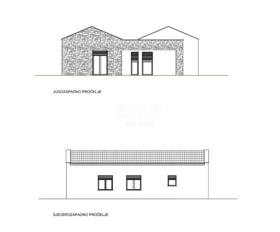 ISTRA, SVETVINČENAT - Moderna enonadstropna hiša z bazenom v mirnem okolju