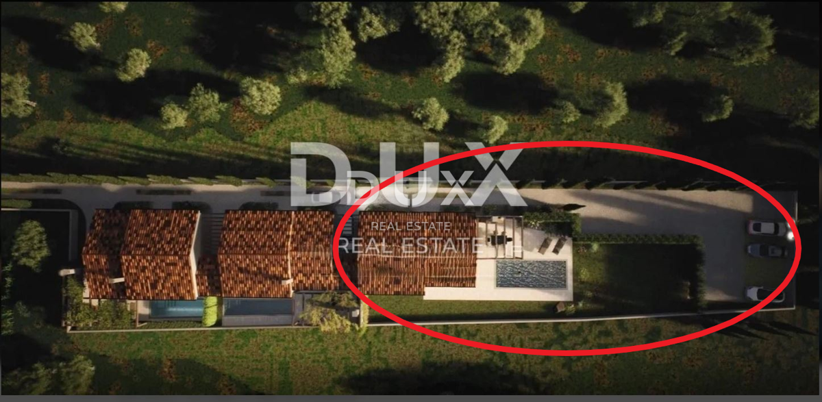 ISTRA, POREČ - Novogradnja, dizajnerska enonadstropna hiša z zasebnim bazenom