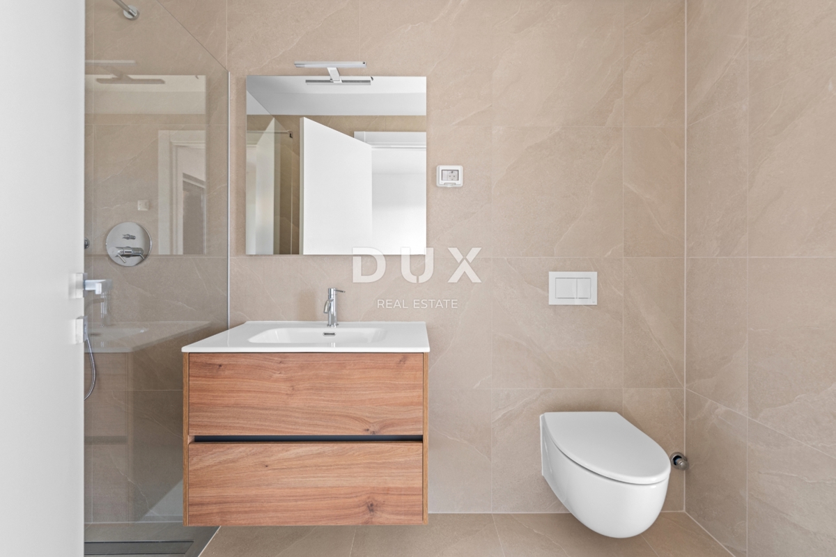 ISTRA, NOVIGRAD - Luksuzno stanovanje z vrtom v novogradnji