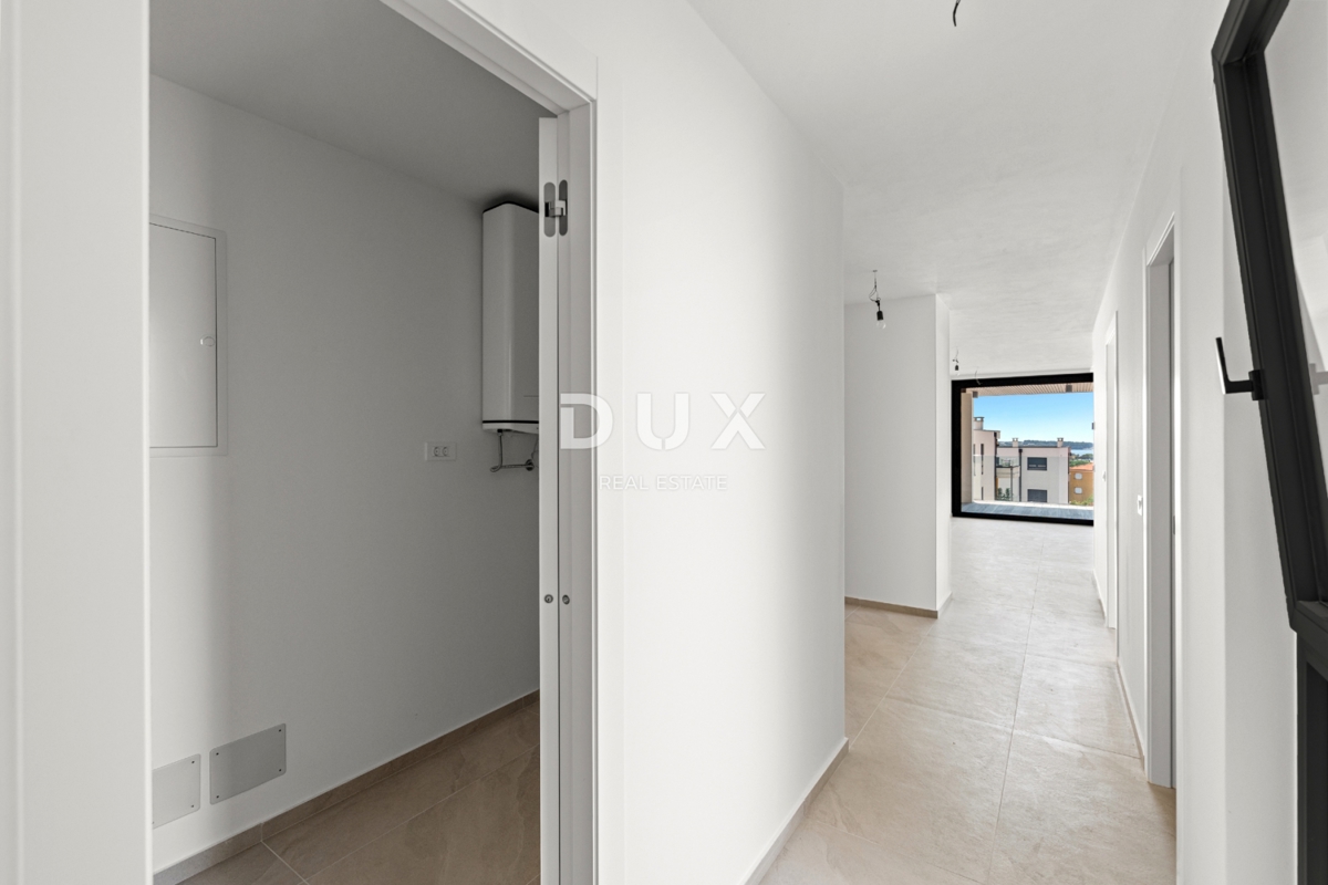 ISTRA, NOVIGRAD - Luksuzno stanovanje z vrtom v novogradnji