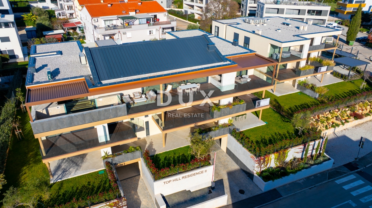 ISTRA, NOVIGRAD - Luksuzno stanovanje z vrtom v novogradnji