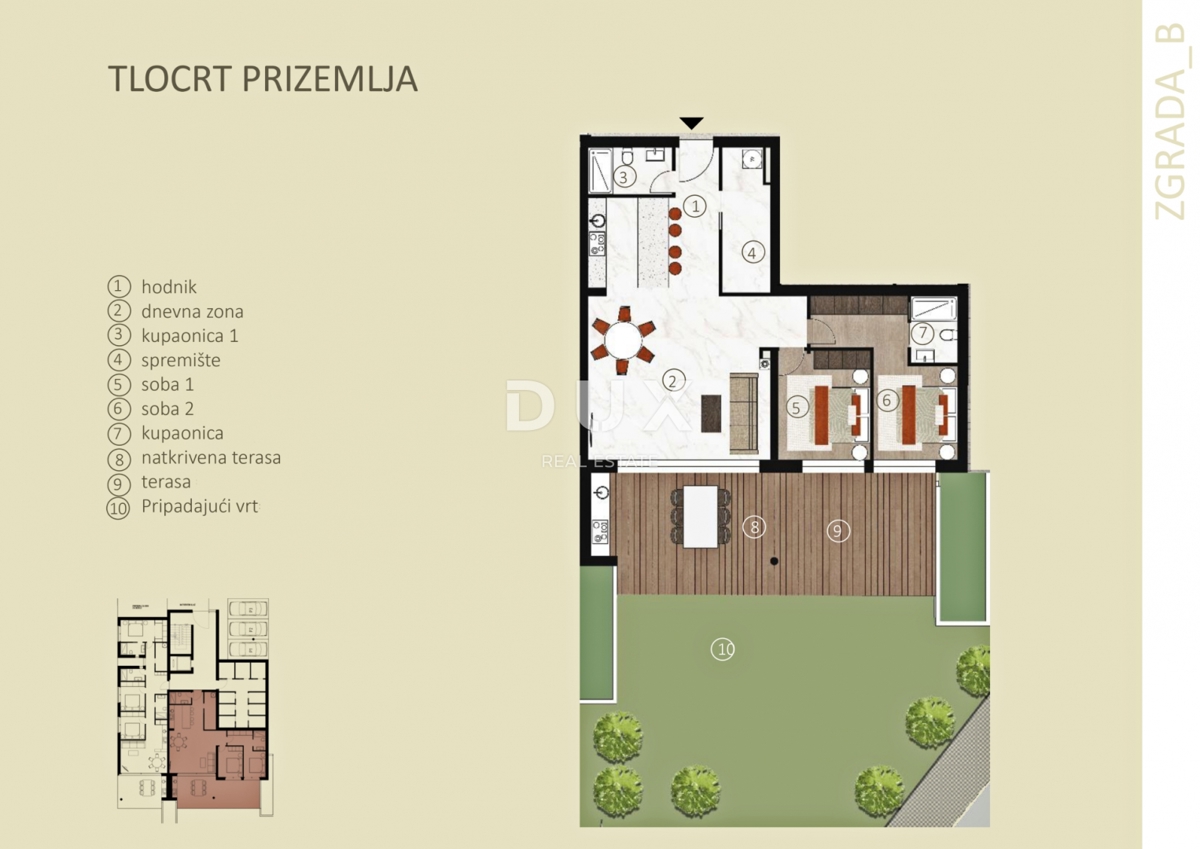 Stanovanje Novigrad, 122,12m2