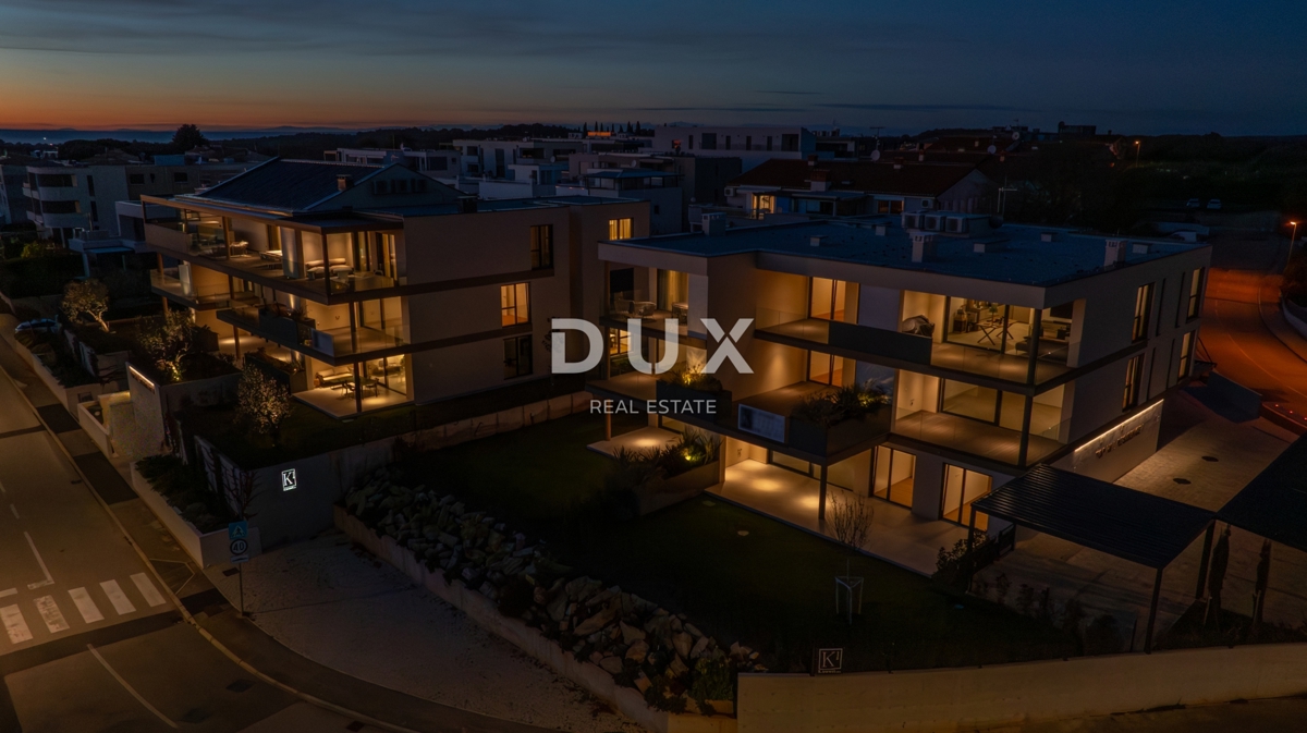 ISTRA, NOVIGRAD - Luksuzno stanovanje z vrtom v novogradnji