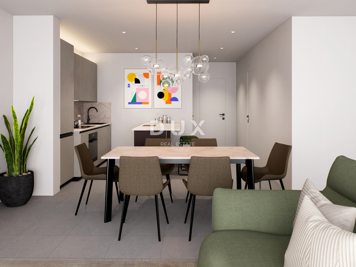 ISTRA, NOVIGRAD - Luksuzno stanovanje z vrtom v novogradnji