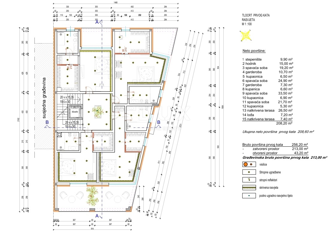 Hiša Rovinj, 836,04m2