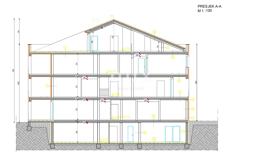 Hiša Rovinj, 836,04m2