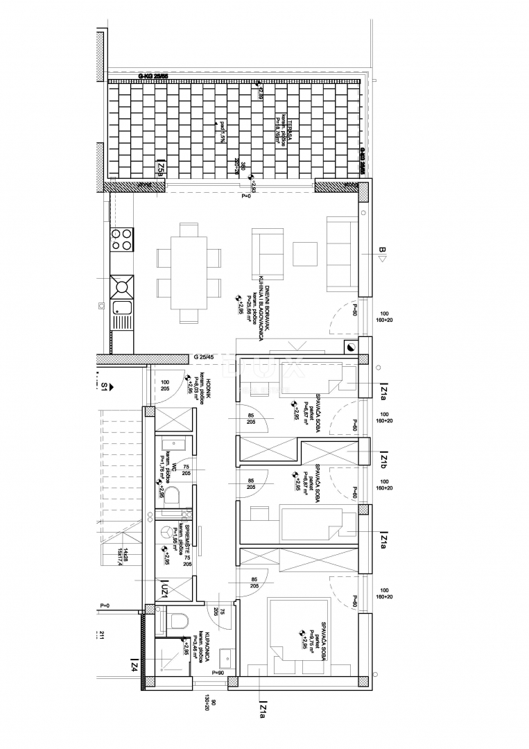 Stanovanje Žaborić, Šibenik - Okolica, 321m2