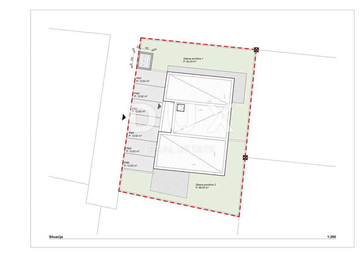 OTOK PAG, POVLJANA - Dvosobno stanovanje z vrtom v novogradnji