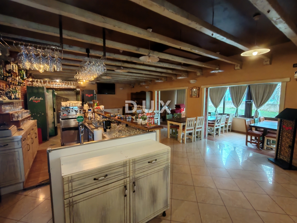 ZADAR, ZATON - Znana, uveljavljena restavracija na prometni lokaciji z ogromnim parkiriščem!