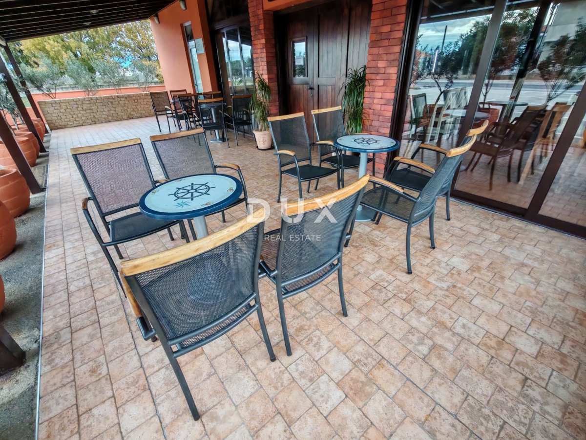 ZADAR, ZATON - Znana, uveljavljena restavracija na prometni lokaciji z ogromnim parkiriščem!