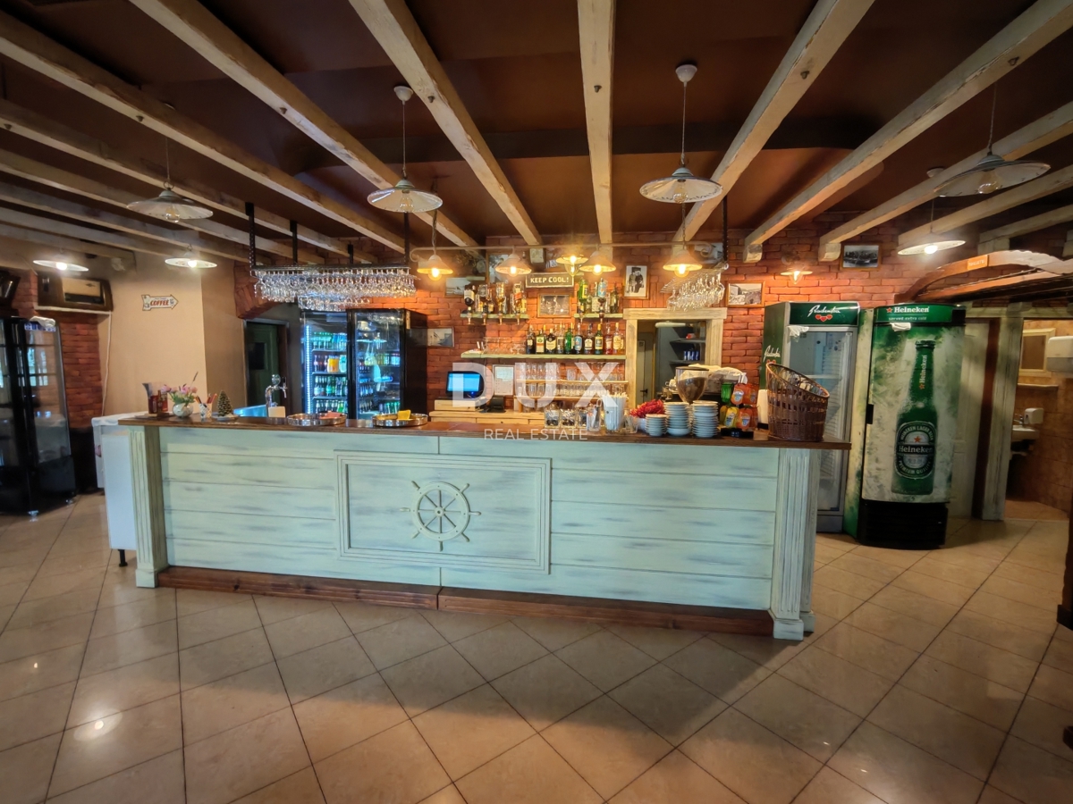 ZADAR, ZATON - Znana, uveljavljena restavracija na prometni lokaciji z ogromnim parkiriščem!