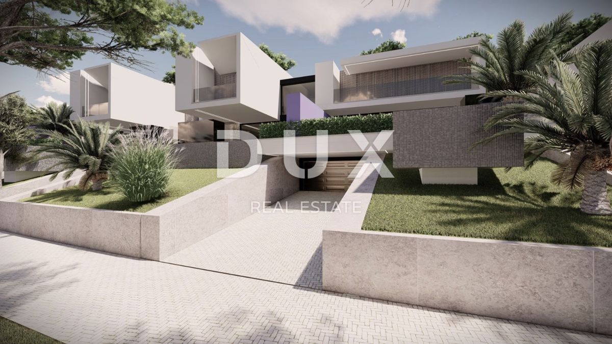 OPATIJA, BREGI - zemljišče 3750m2 S 4 LOKACIJSKIMI DOVOLJENJI! za 4 ekskluzivne vile z bazenom in panoramskim pogledom na morje