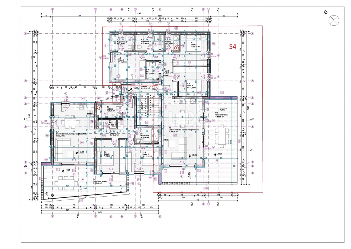 ŠIBENIK, TRIBUNJ – Stanovanje s pogledom na morje v novogradnji! PRILOŽNOST!