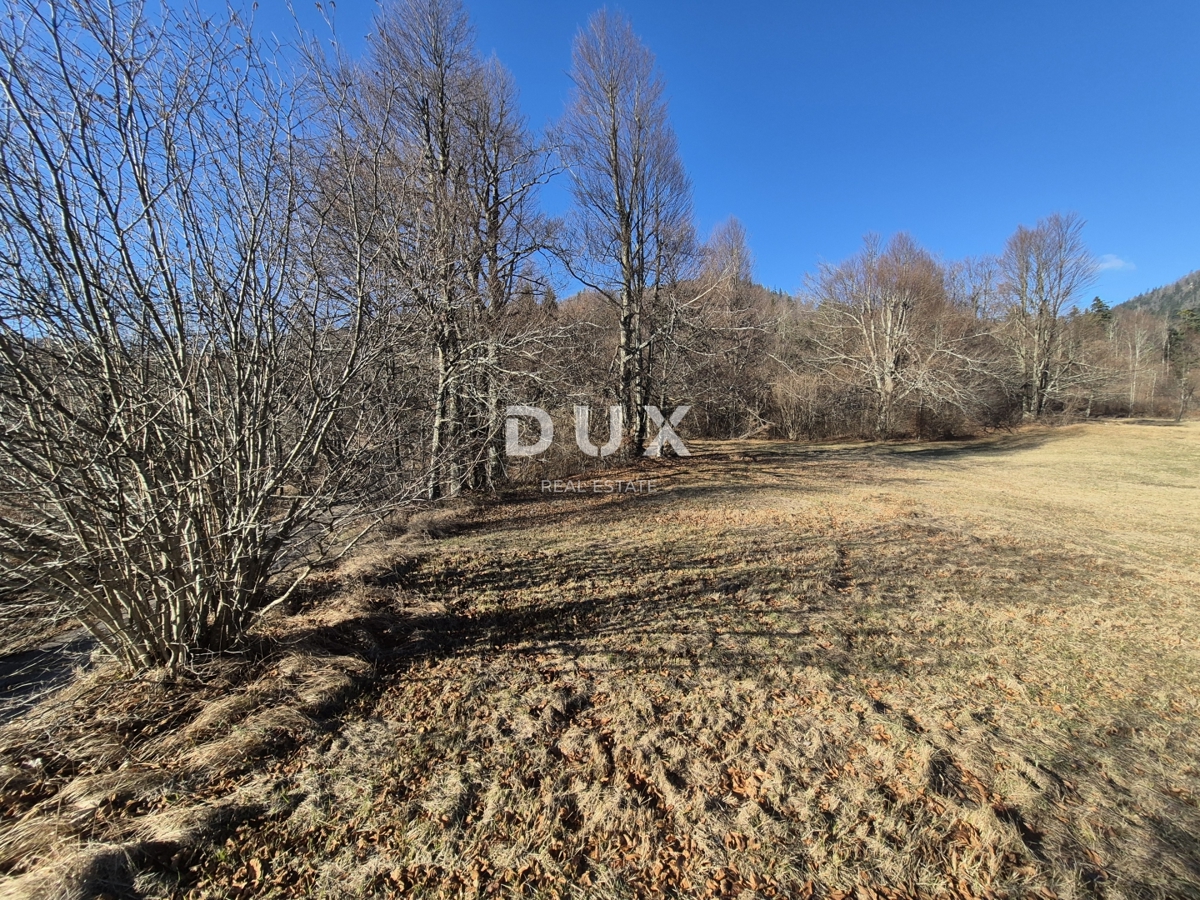 GORSKI KOTAR, FUŽINE - zazidljivo zemljišče 1198 m2 - investicijska priložnost!