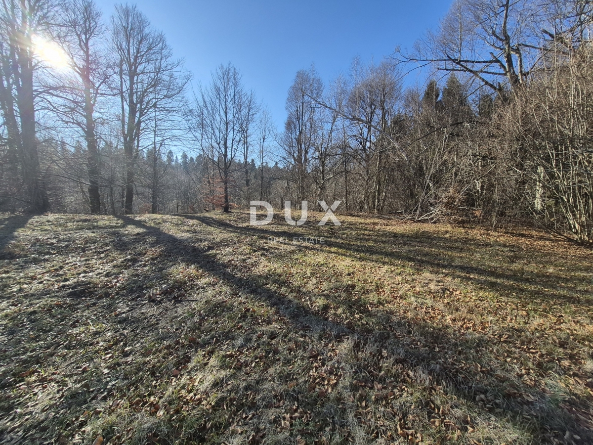 GORSKI KOTAR, FUŽINE - zazidljivo zemljišče 1198 m2 - investicijska priložnost!