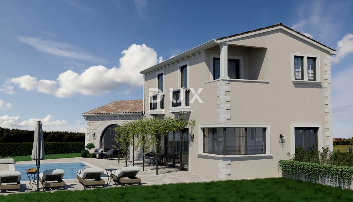 ISTRA, TINJAN - Elegantna hiša z bazenom