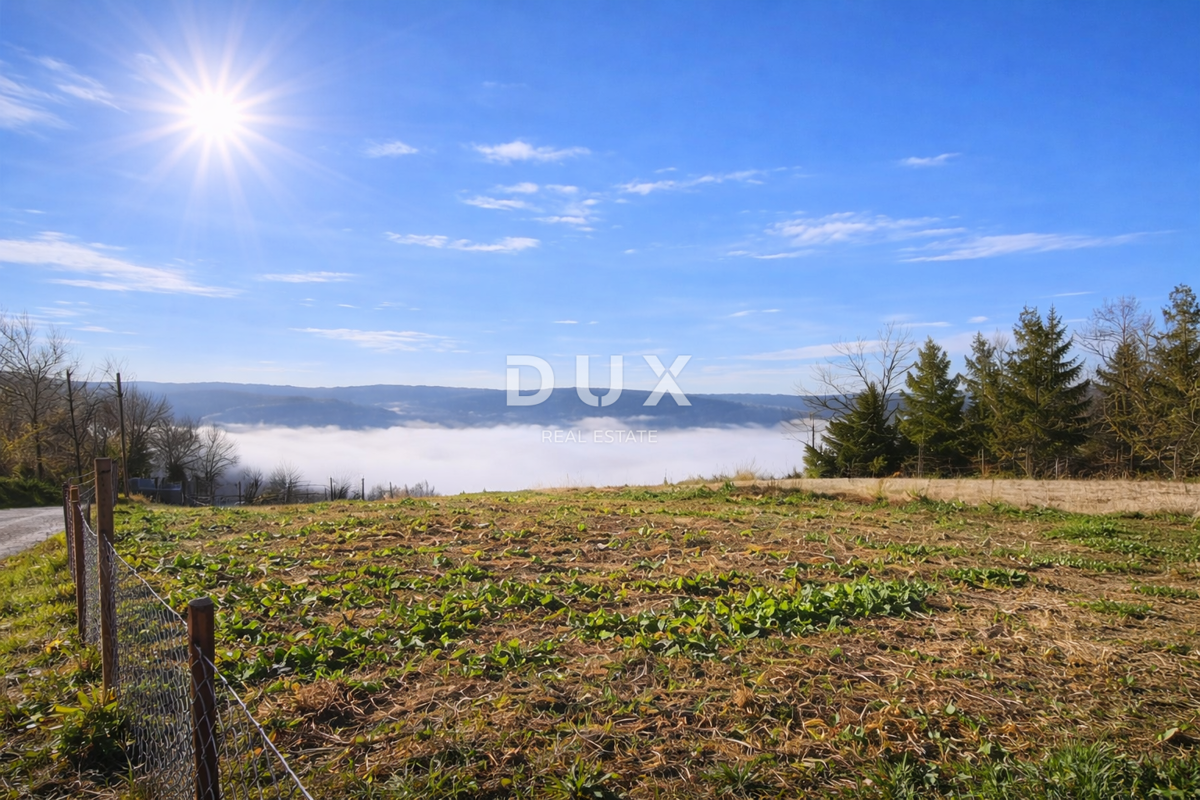 ISTRA, MOTOVUN - Čudovito gradbeno zemljišče