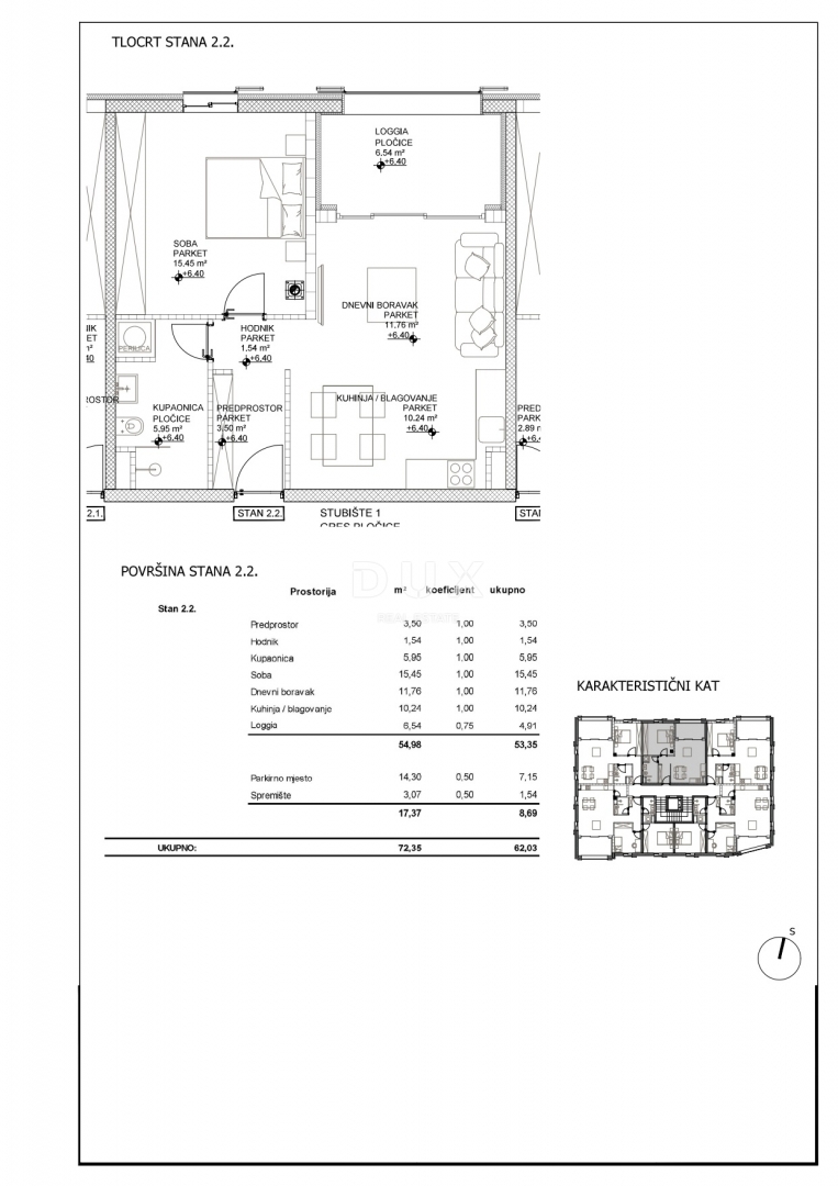 OTOK CRES, MESTO CRES - vrhunska novogradnja na vrhunski lokaciji, v samem središču mesta, 50 m od morja