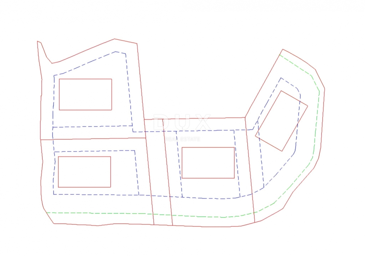 Zemljišče Kastav, 500m2