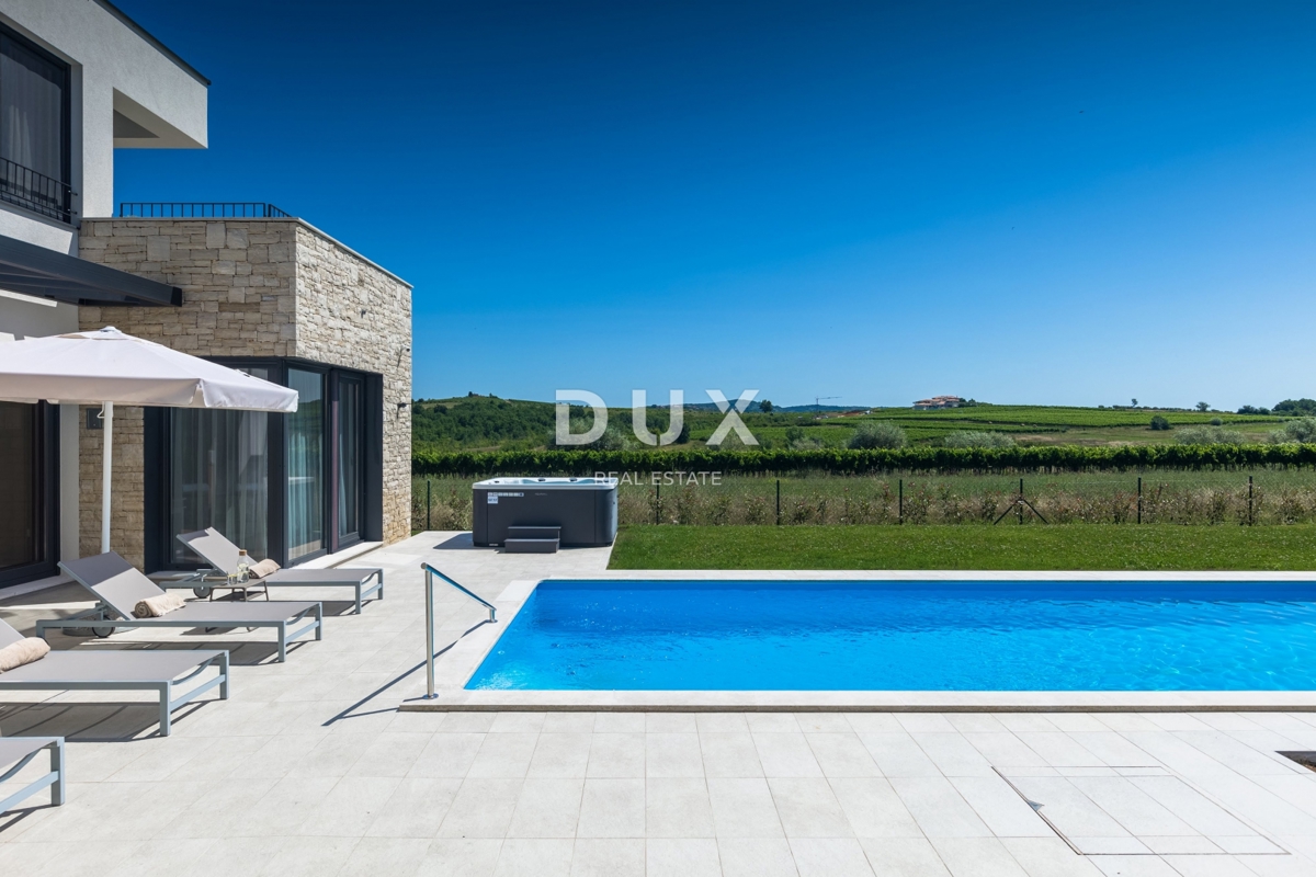 ISTRA, BRTONIGLA - Dizajnerska vila - kombinacija udobja in razkošja