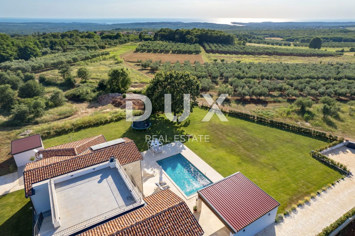 ISTRA, POREČ - Luksuzna vila - ekskluzivna lokacija, neoviran pogled na morje 