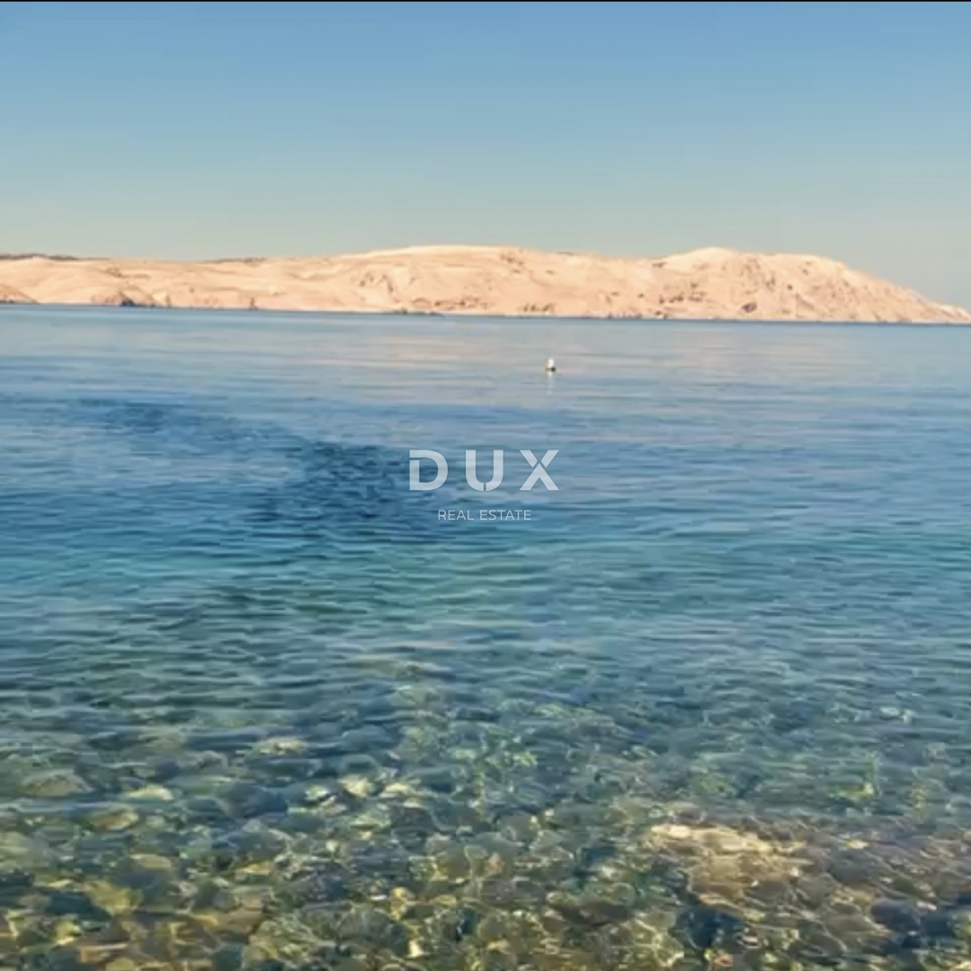 SENJ, OKOLICA – apartma v prvi vrsti ob morju