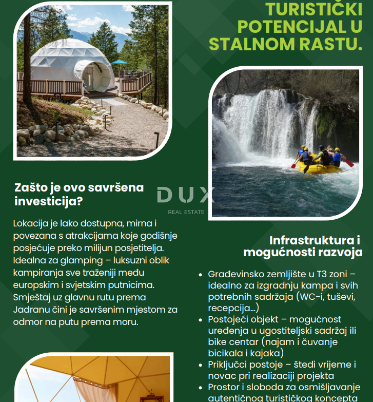 Zemljišče Donje Primišlje, Slunj, 53.939m2