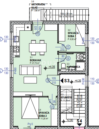 OTOK PAG, POVLJANA - PRILOŽNOST! Novozgrajeno stanovanje ob morju!