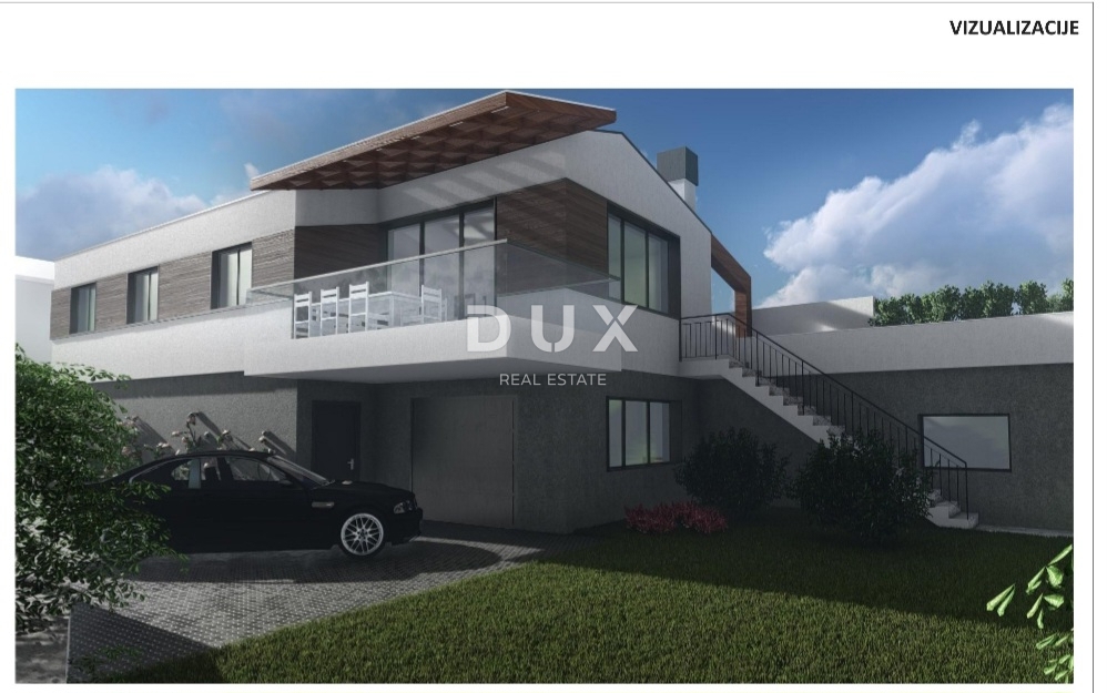 OPATIJA, MIHOTIĆI - Starinska hiša s projektom, gradbenim dovoljenjem in razgledom