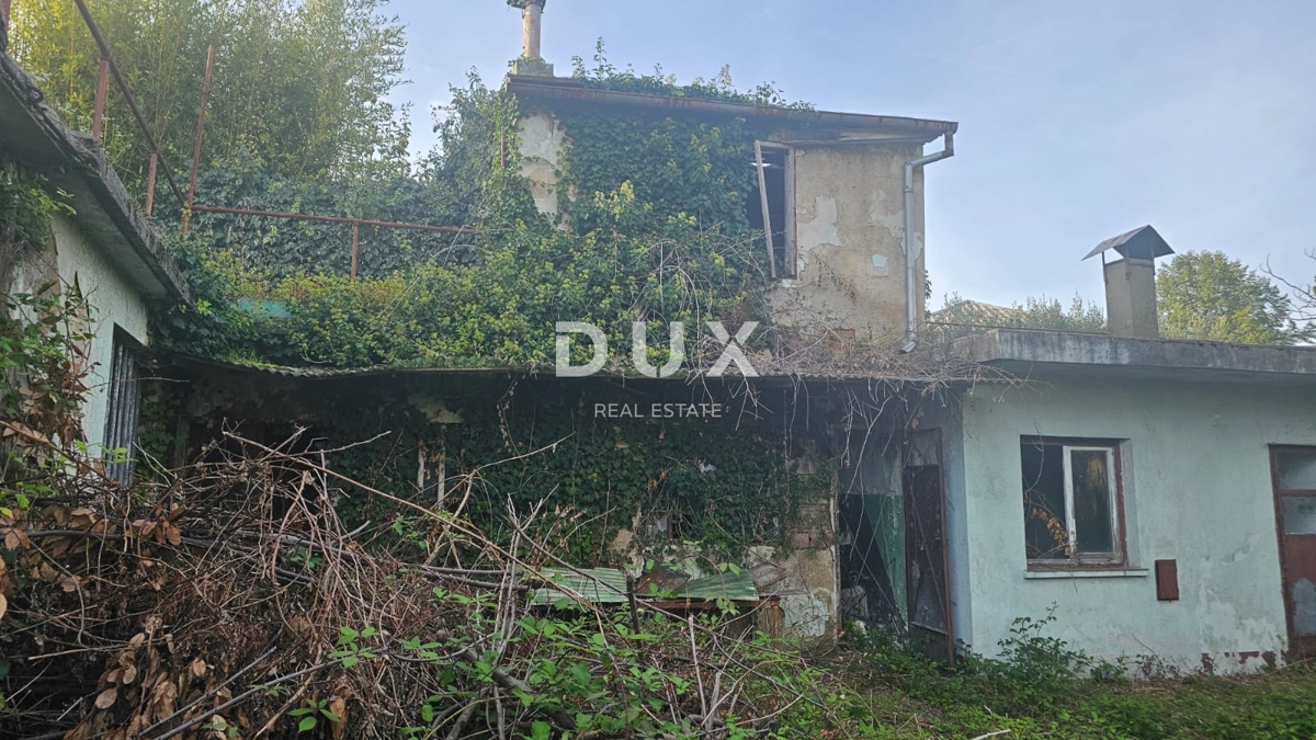 OPATIJA, MIHOTIĆI - Starinska hiša s projektom, gradbenim dovoljenjem in razgledom