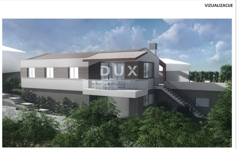 OPATIJA, MIHOTIĆI - Starinska hiša s projektom, gradbenim dovoljenjem in razgledom