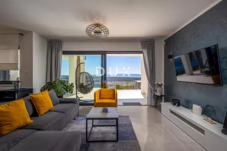 CRIKVNICA, ŠMRIKA - Luksuzna vila z bazenom in čudovitim pogledom na morje