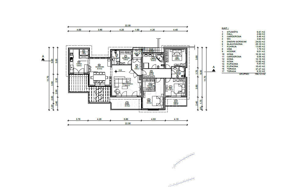 SRDOČI, MARTINKOVAC, BRESTOVICE - hiša/vila 400m2 + vrt 720m2