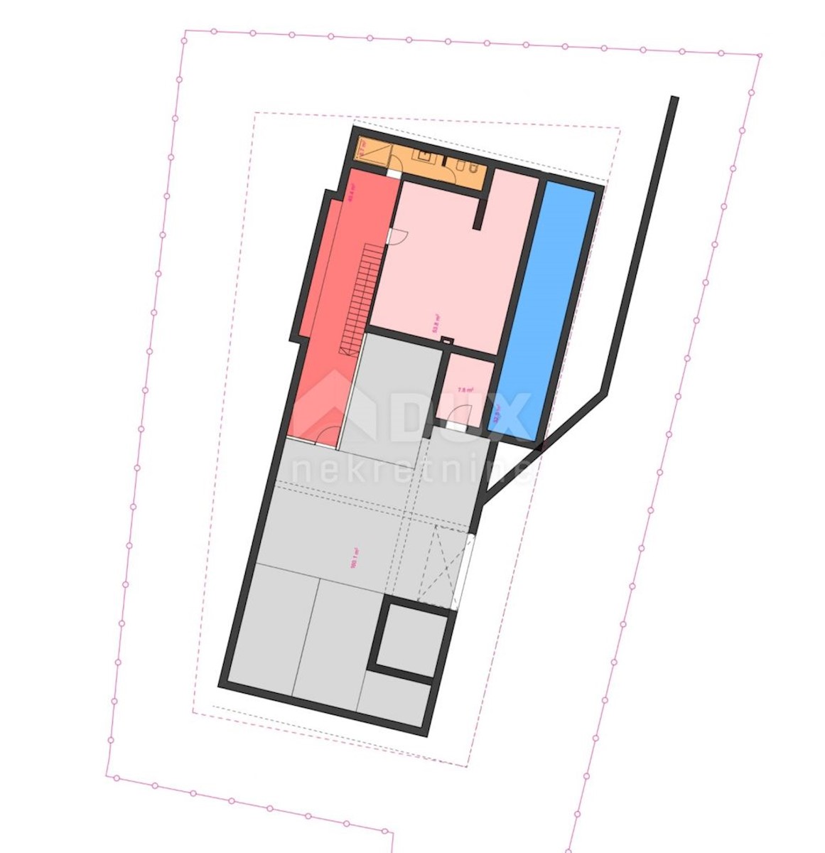 OPATIJA, KOLAVIĆI - gradbeno zemljišče 1096m2 s projektom za vilo s panoramskim pogledom na morje za družinsko hišo / vilo / hišo za najem - počitnice z bazenom