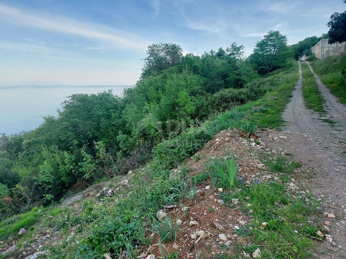 OPATIJA, KOLAVIĆI - gradbeno zemljišče 1096m2 s projektom za vilo s panoramskim pogledom na morje za družinsko hišo / vilo / hišo za najem - počitnice z bazenom