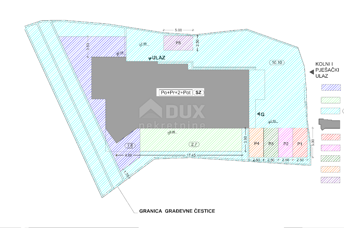 OPATIJA, CENTER - novozgrajeno stanovanje 77,09m2 s panoramskim pogledom na morje - STANOVANJE 6