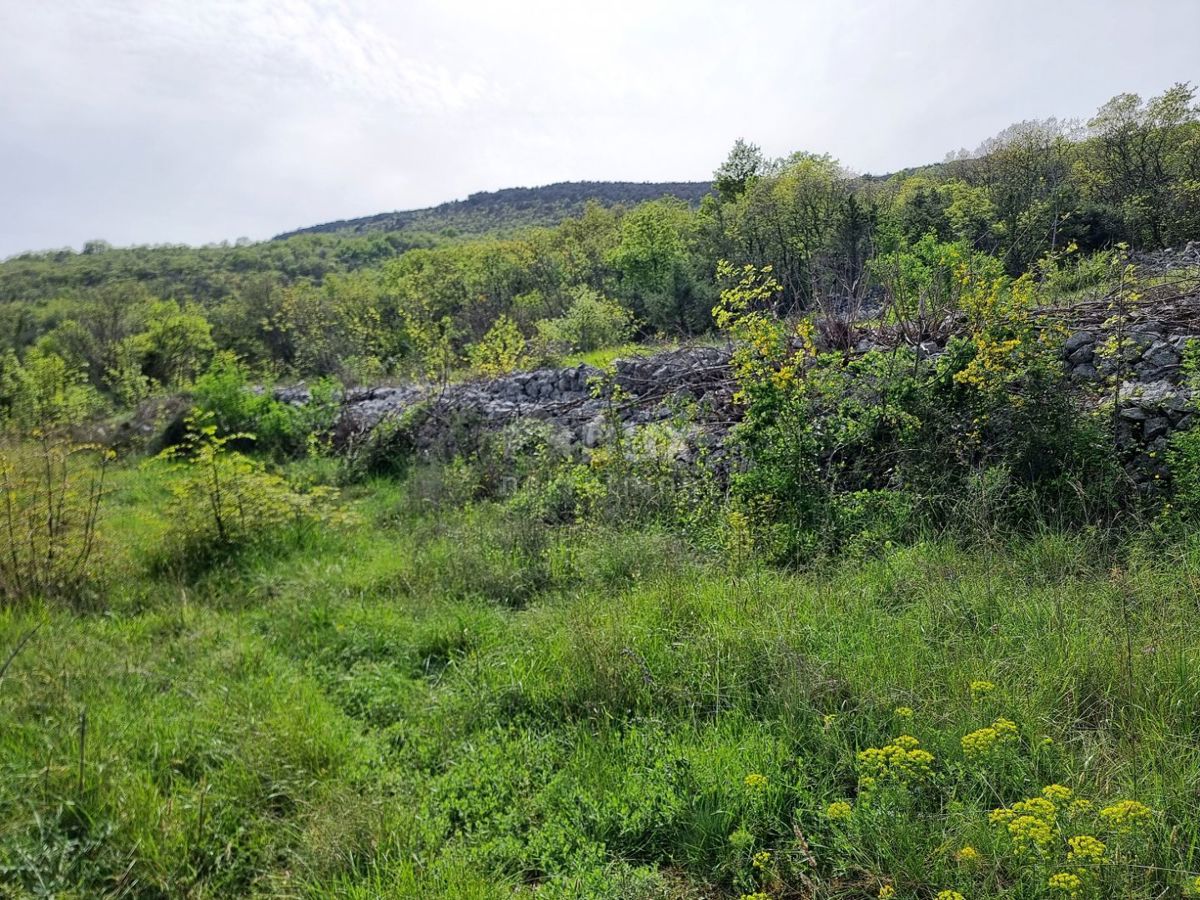 ISTRA, RABAC - Zemljišče z odprtim pogledom na morje in gradbenim dovoljenjem