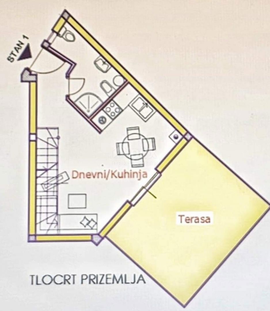 ISTRA, PULA - Dvoetažno, dvosobno stanovanje v novogradnji na vrhunski lokaciji