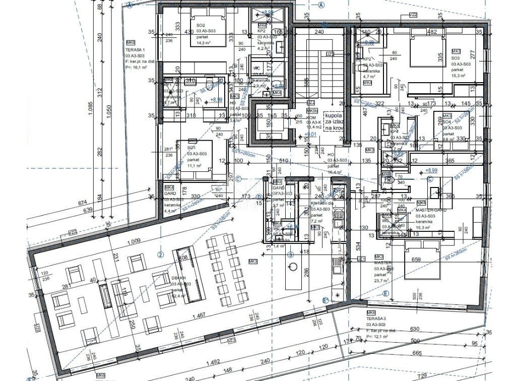 Opatija - Centar, Opatija, 1.100m2