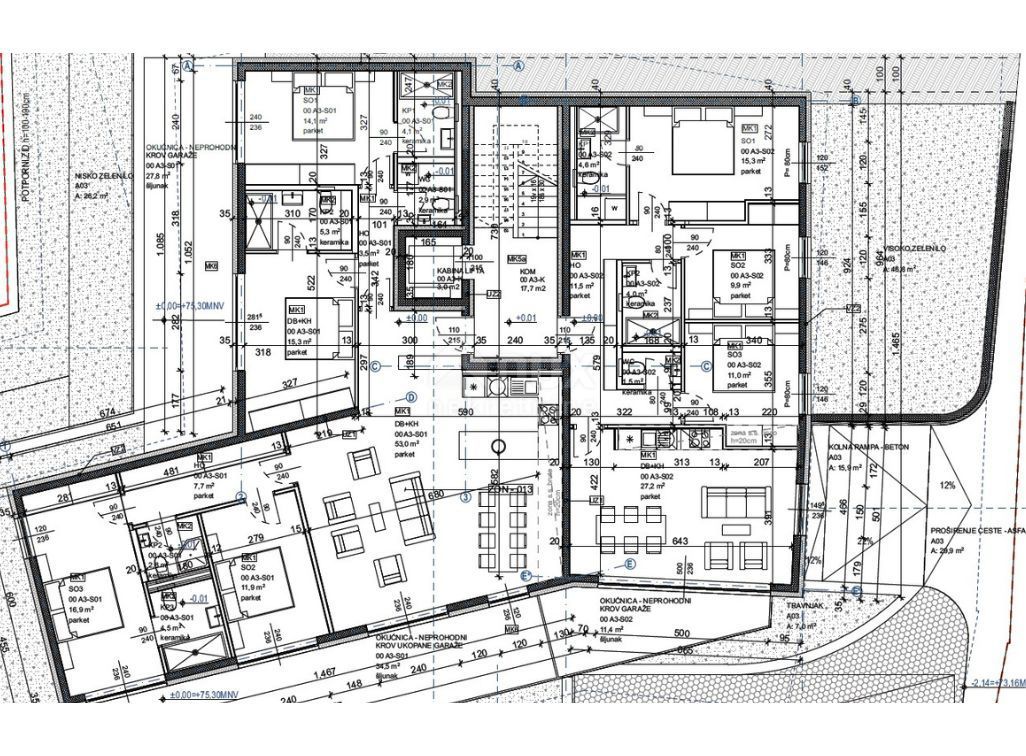 Opatija - Centar, Opatija, 1.100m2