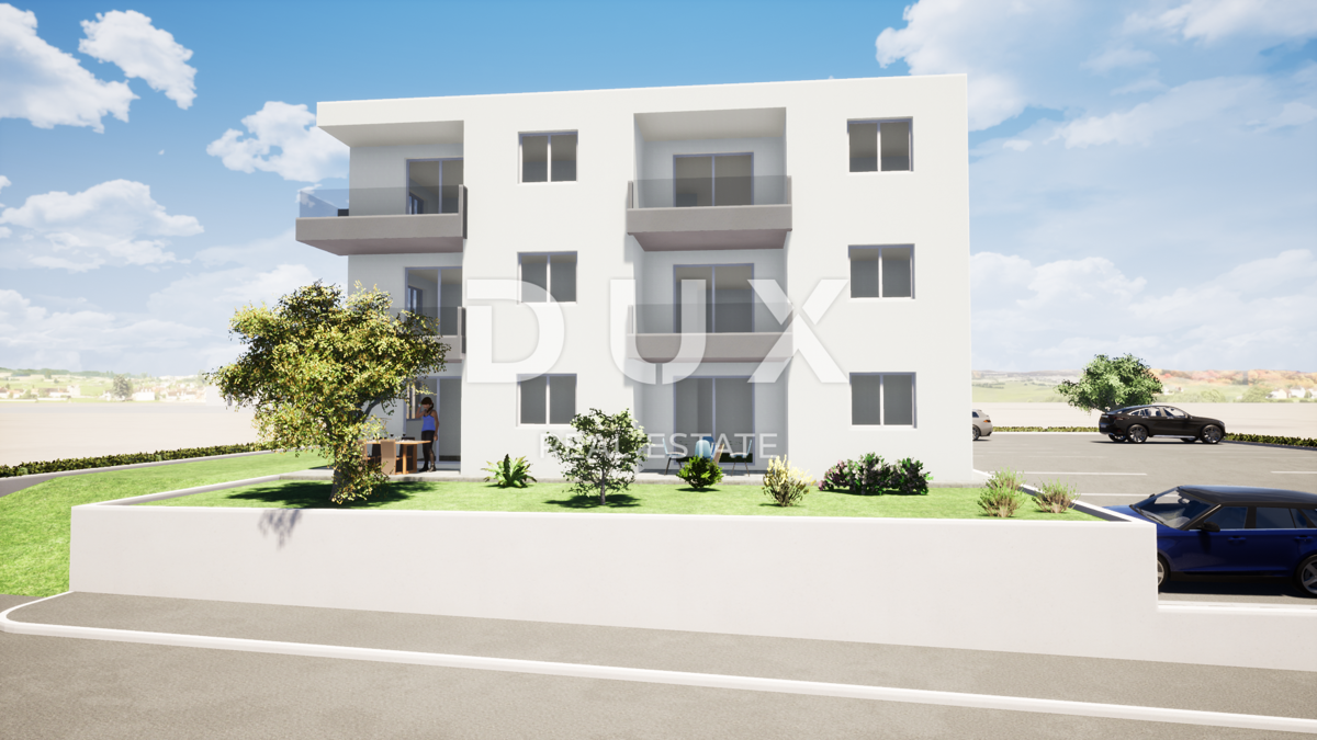 ISTRA, UMAG - Apartma z vrtom v novogradnji 200m od morja