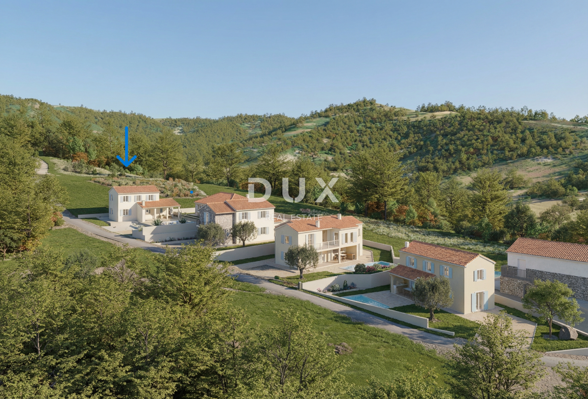 ISTRA, PIĆAN - Moderna vila z bazenom v mirni vasici