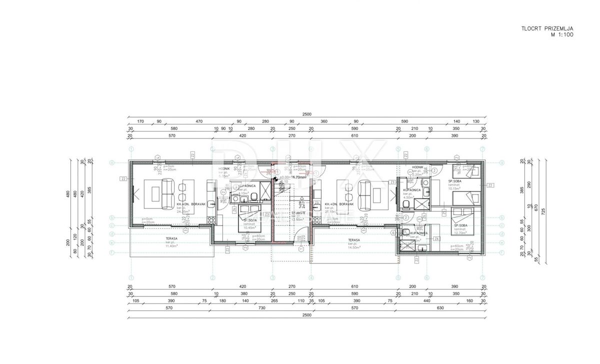 Stanovanje Povljana, 49,95m2