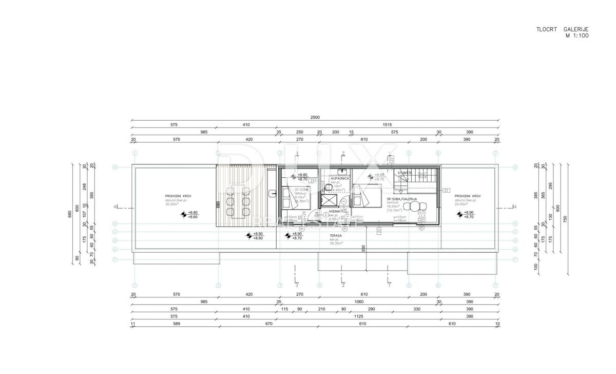 Stanovanje Povljana, 49,95m2